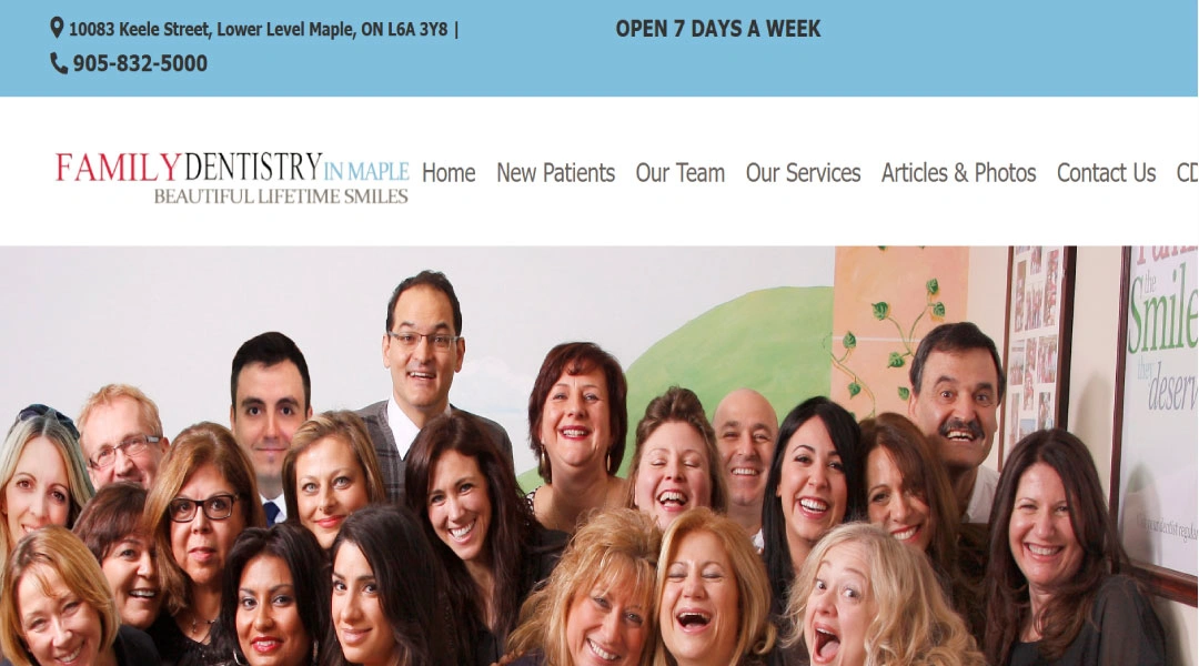 Family Dentistry in Maple